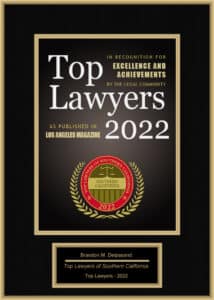 top lawyers 2022 brandon delpasand