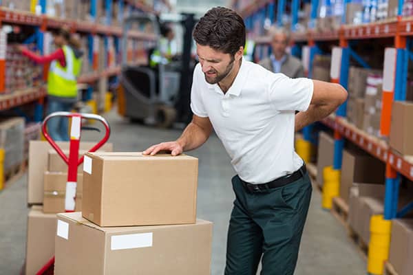 Workers Compensation Claim For Amazon Warehouse Back Injury